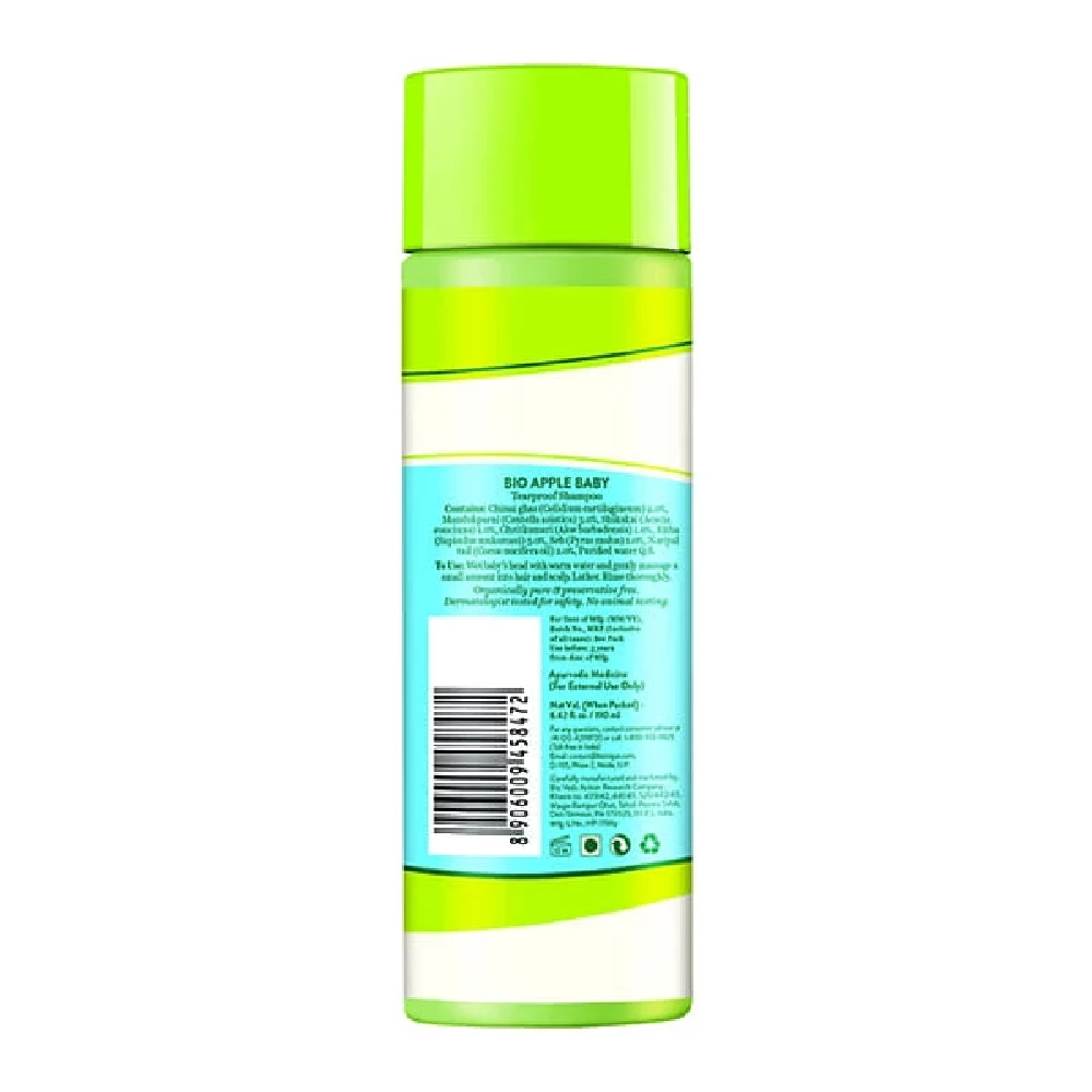 Biotique Disney Baby Bio Green Apple Tearproof Shampoo For Kids - Image 2