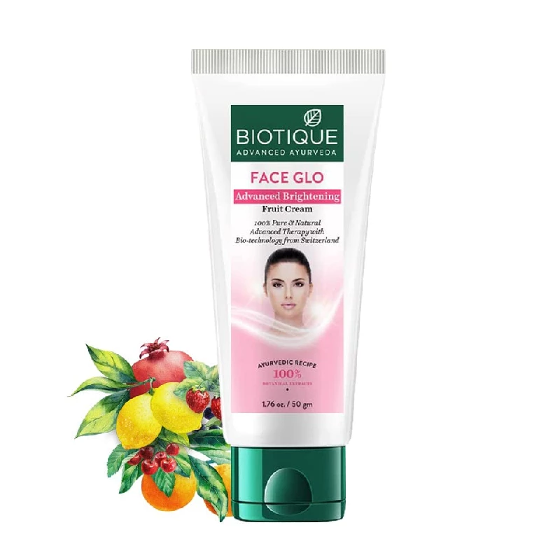 Biotique Face Glo Advance Brightening Fruit Cream Biotique Face Glo Advance Brightening Fruit Cream-Pack Size-50 g