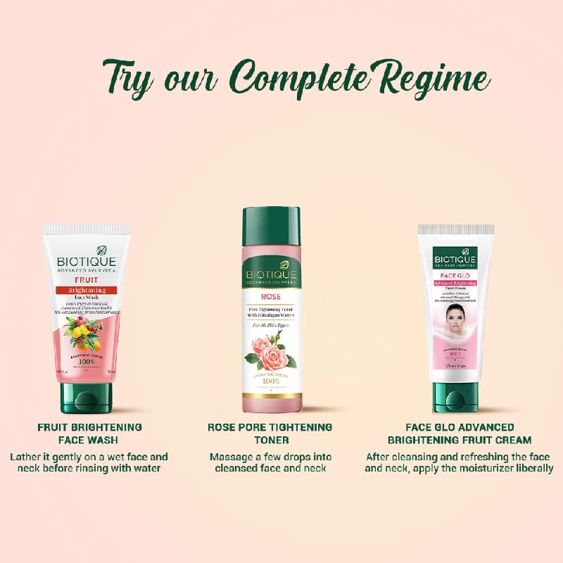 Biotique Face Glo Advance Brightening Fruit Cream - Image 8