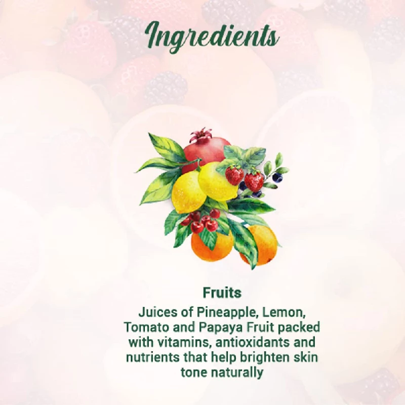 Biotique Fruit Brightening Depigmentation and Tan Removal Face Pack - Image 4