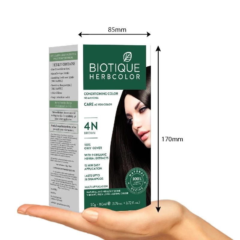 Biotique Herbcolor Conditioning Hair Colour - Image 3