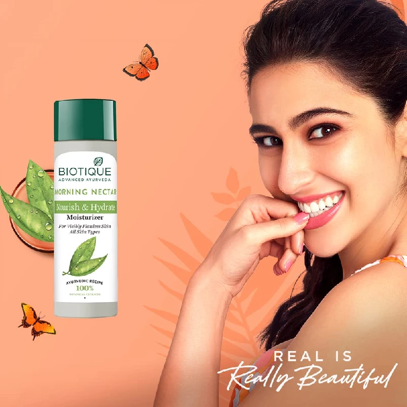 Biotique Morning Nectar Flawless Skin Moisturizer - Image 3