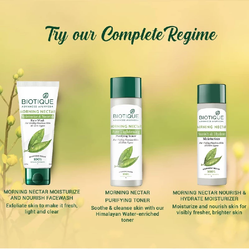 Biotique Morning Nectar Flawless Skin Moisturizer - Image 9