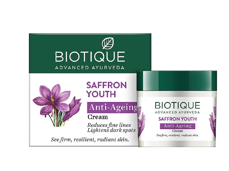 Biotique Saffron Dew Youthful Moisturizer Biotique Saffron Dew Youthful Moisturizer-Pack Size-50 g