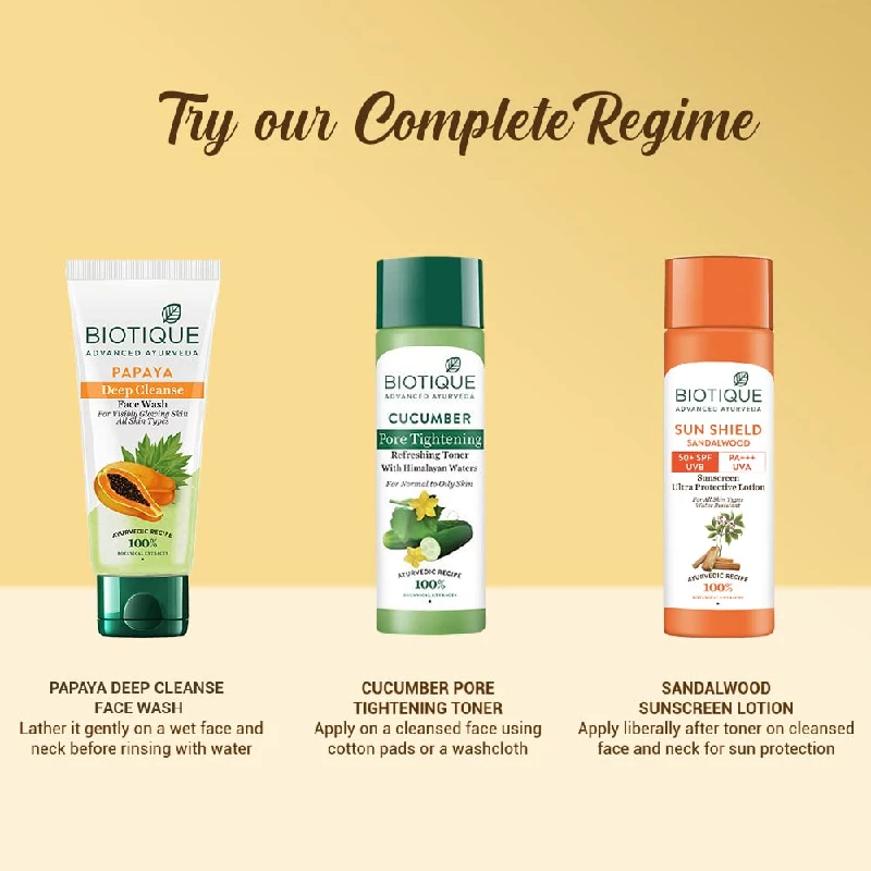 Biotique Sandalwood Sunscreen Ultra Soothing Face Lotion - Image 10