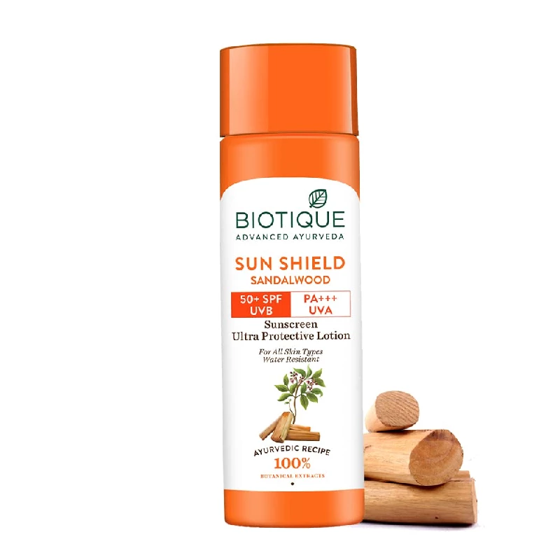 Biotique Sandalwood Sunscreen Ultra Soothing Face Lotion - Image 2