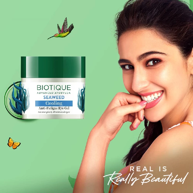 Biotique Seaweed Revitalizing Anti Fatigue Eye Gel - Image 4