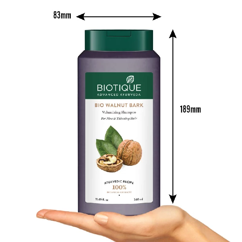 Biotique Walnut Volume and Bounce Shampoo and Conditioner - Image 4