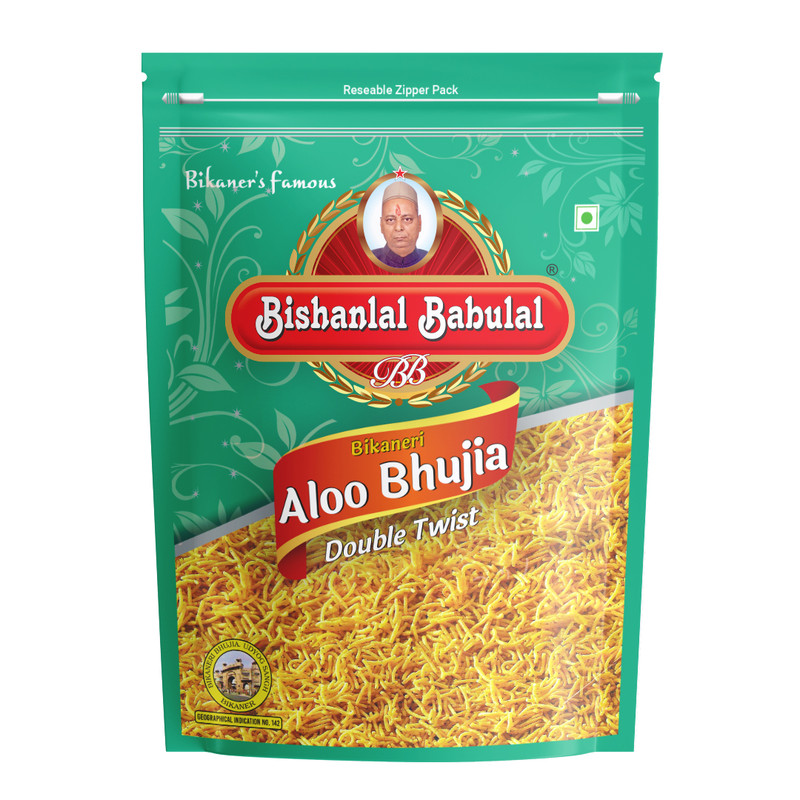 Bishanlal Babulal Aloo Bhujia Bishanlal Babulal Aloo Bhujia-Pack Size-800 g