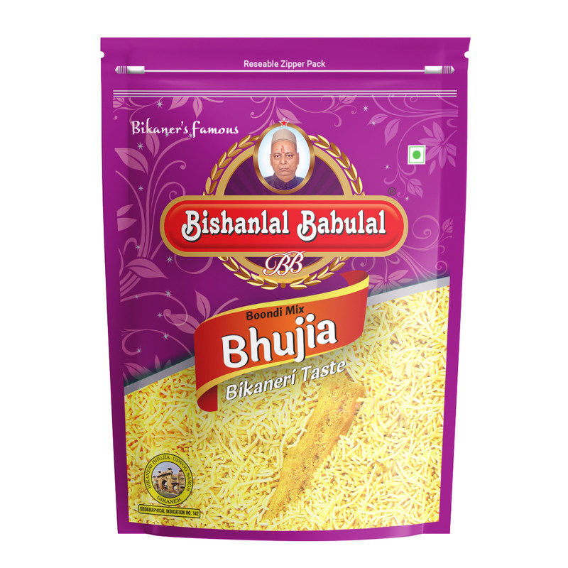 Bishanlal Babulal Boondi Mix Bhujia Bishanlal Babulal Boondi Mix Bhujia-Pack Size-800 g
