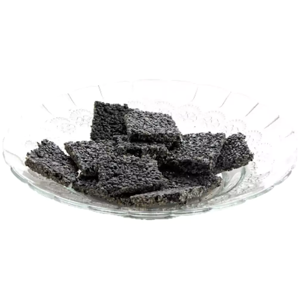 Black Sesame Chikki Black Sesame Chikki-Pack Size-450 g