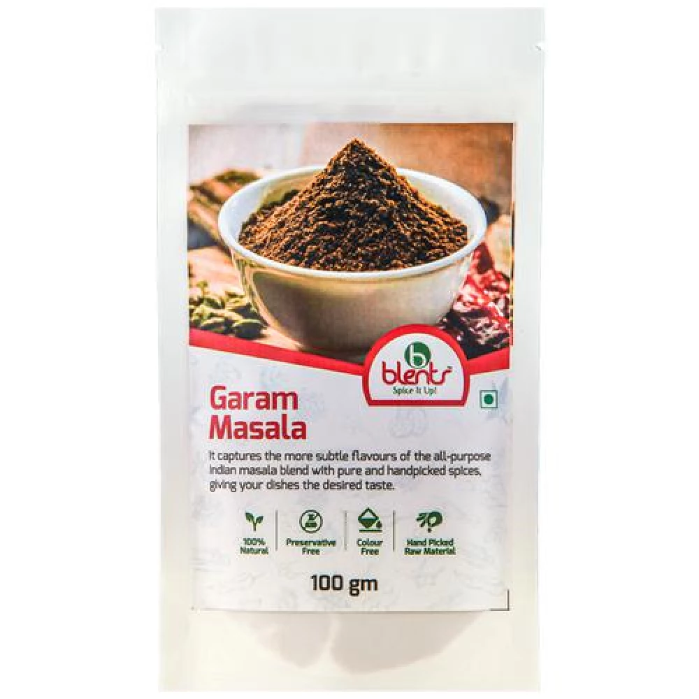 Blents Garam Masala - Perfect Blend Of Spices Blents Garam Masala - Perfect Blend Of Spices--100 g