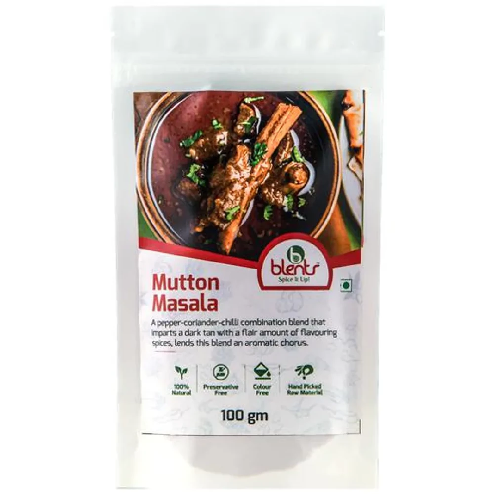 Blents Mutton Masala - Flavouring Spices Blents Mutton Masala - Flavouring Spices--100 g