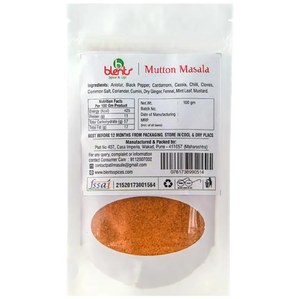 Blents Mutton Masala - Flavouring Spices - Image 2