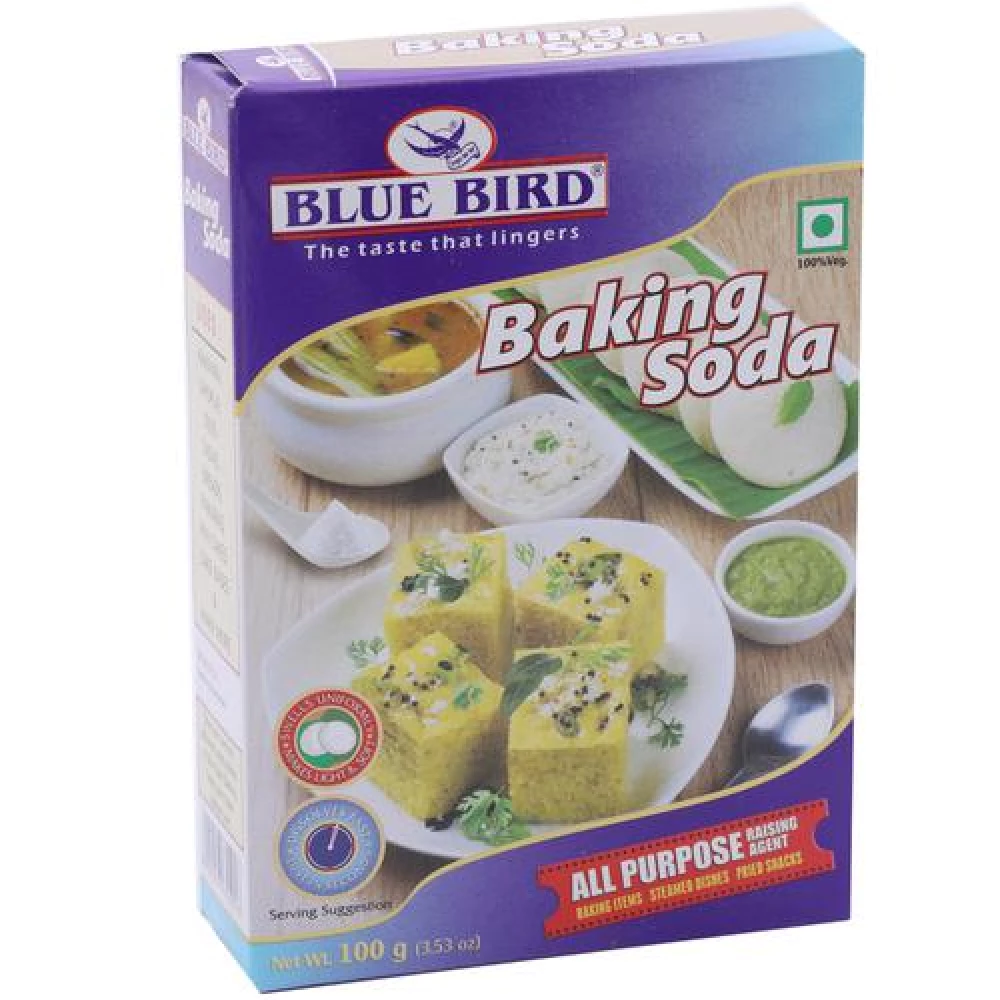 Blue Bird Baking Soda Blue Bird Baking Soda--100 g Carton