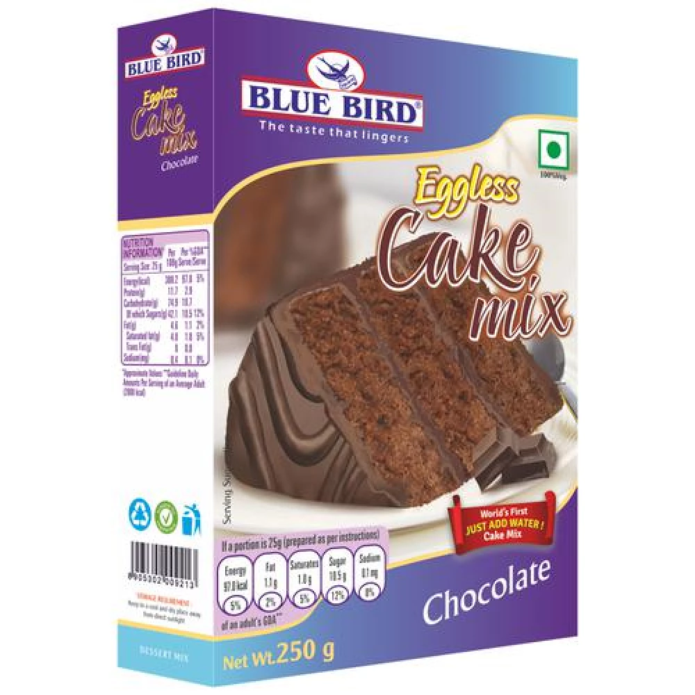 Blue Bird Cake Mix - Chocolate Blue Bird Cake Mix - Chocolate--250 g Carton