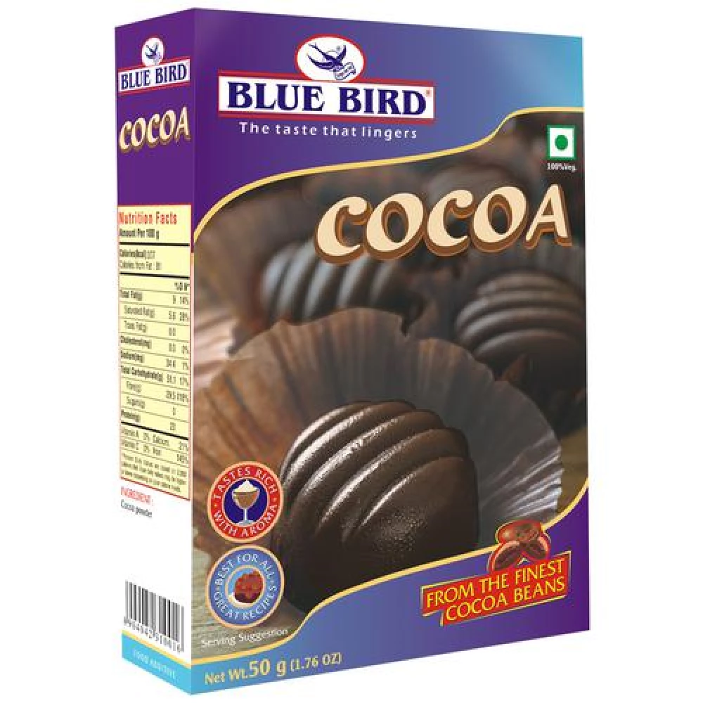 Blue Bird Cocoa Blue Bird Cocoa--50 g Carton