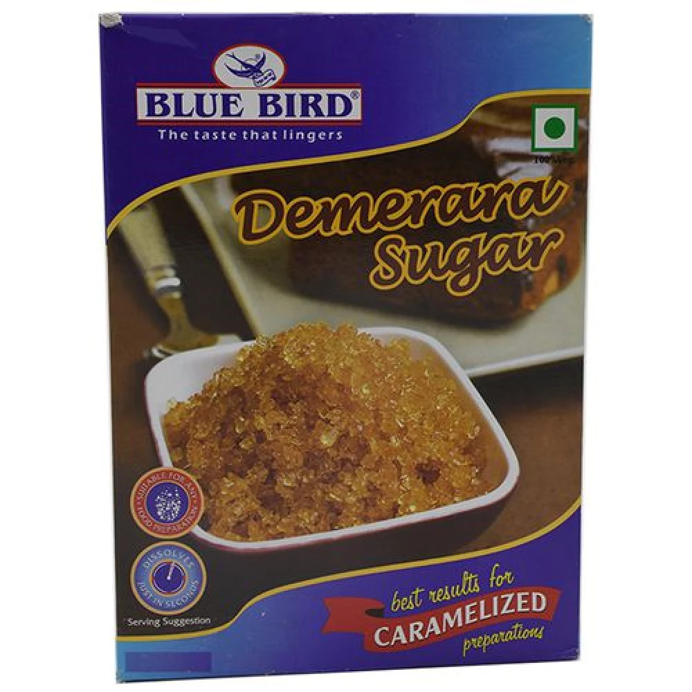 Blue Bird Demerara Sugar Blue Bird Demerara Sugar--200 g Carton