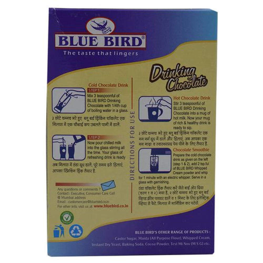 Blue Bird Drinking Chocolate - Image 2