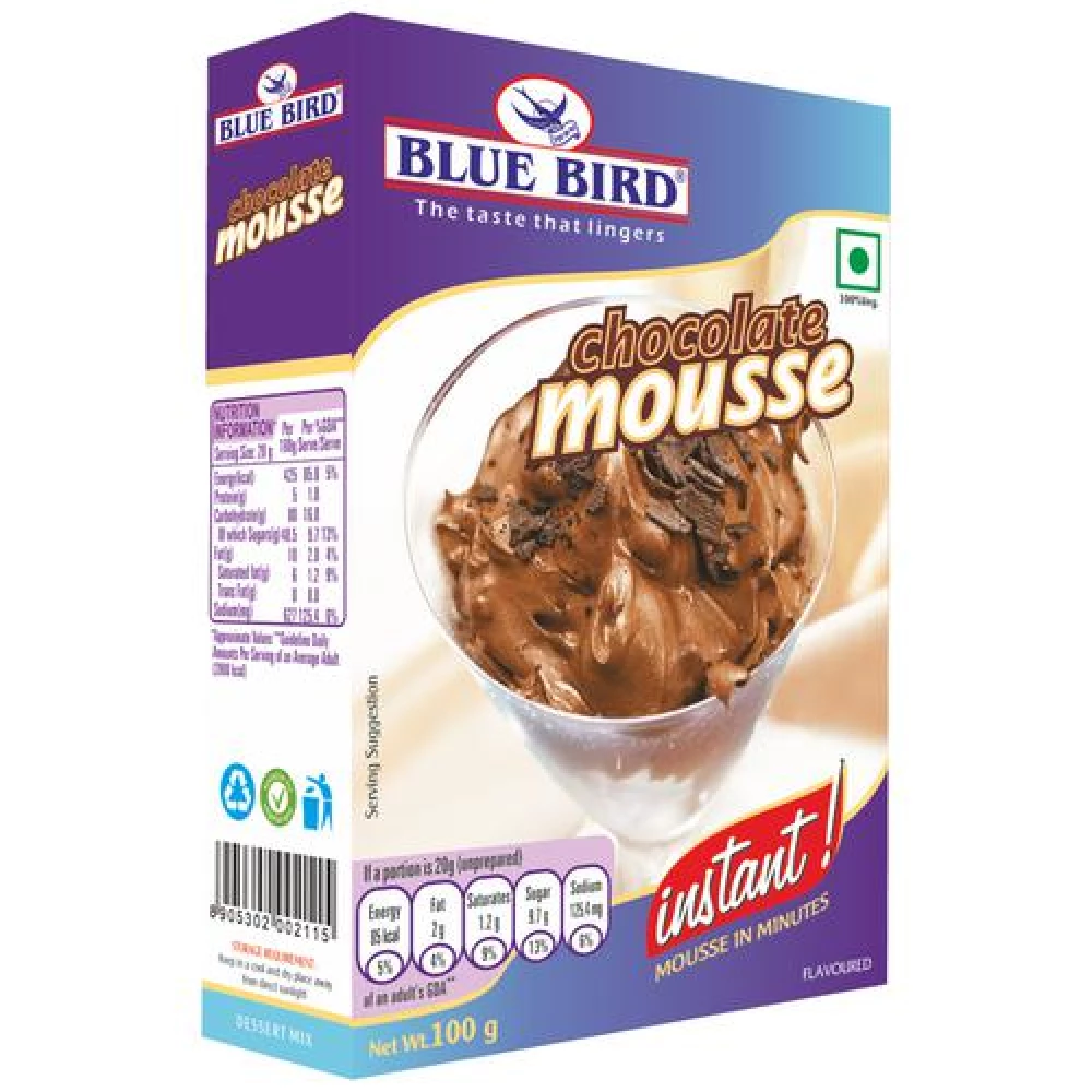 Blue Bird Instant - Chocolate Mousse Blue Bird Instant - Chocolate Mousse--100 g Box