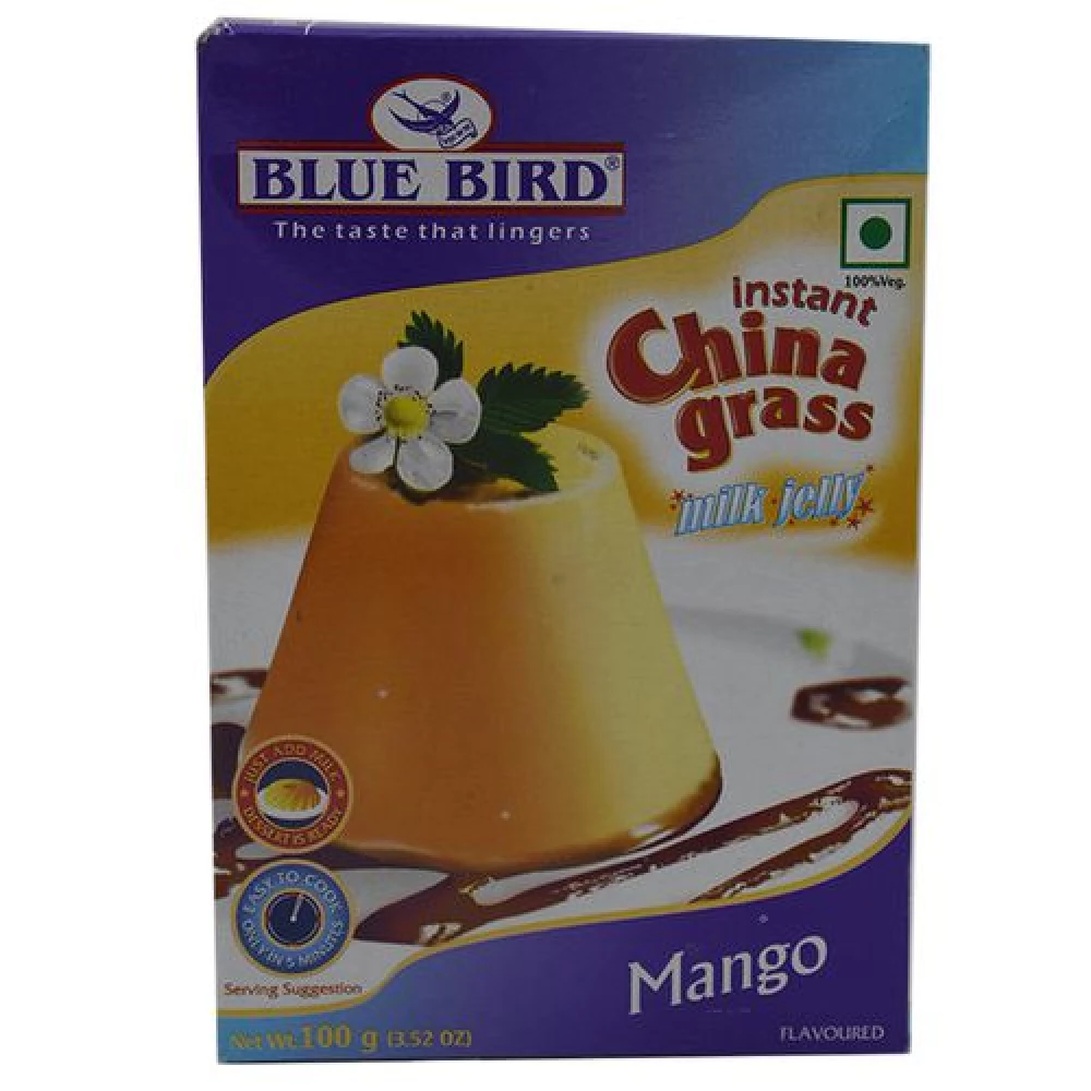 Blue Bird Instant China Grass - Mango Blue Bird Instant China Grass - Mango--100 g Box
