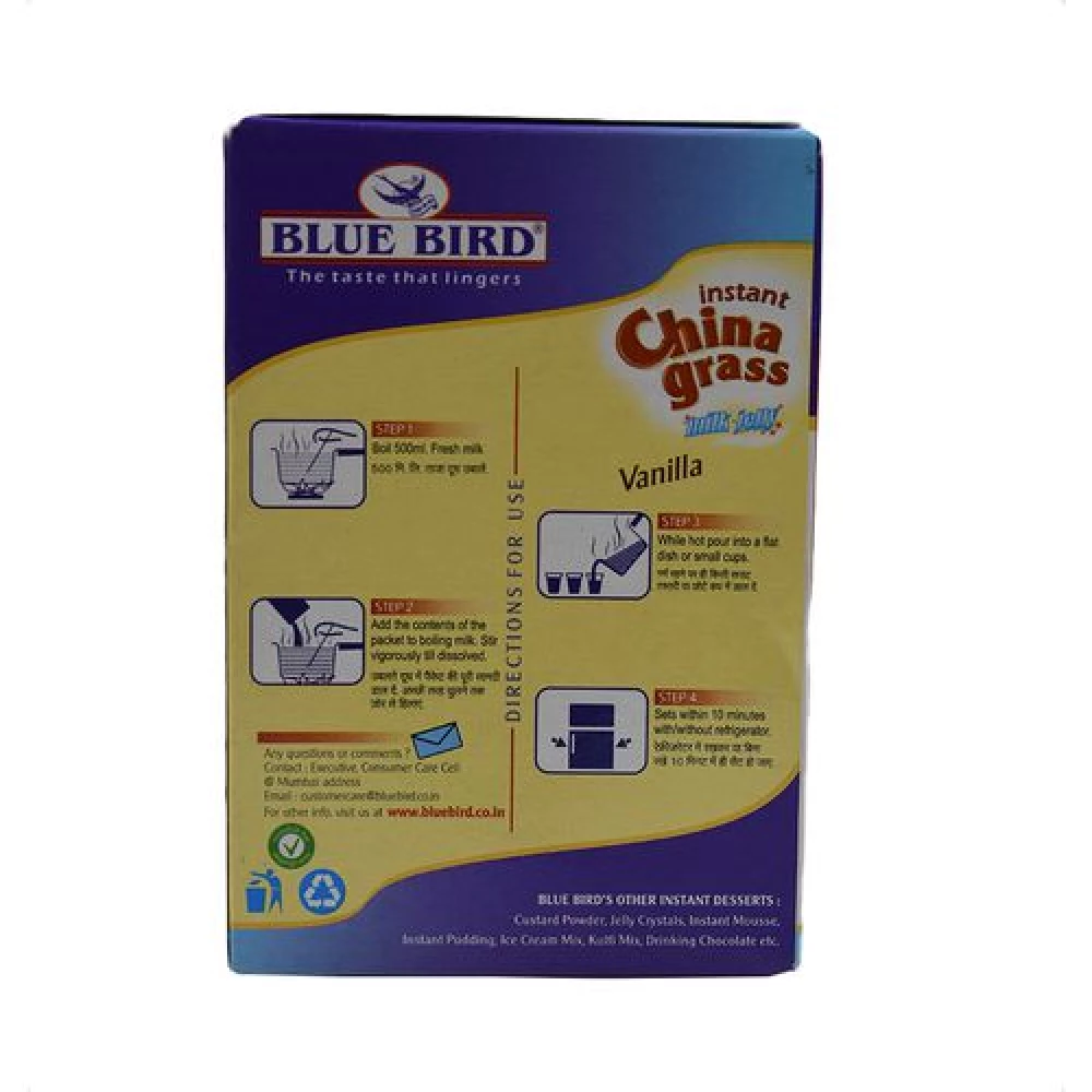 Blue Bird Instant China Grass - Vanilla - Image 2
