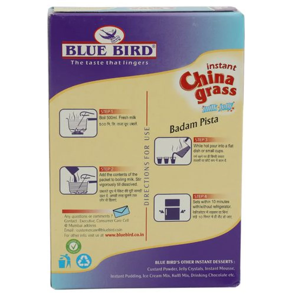 Blue Bird Instant China Grass- Badam Pista - Image 2