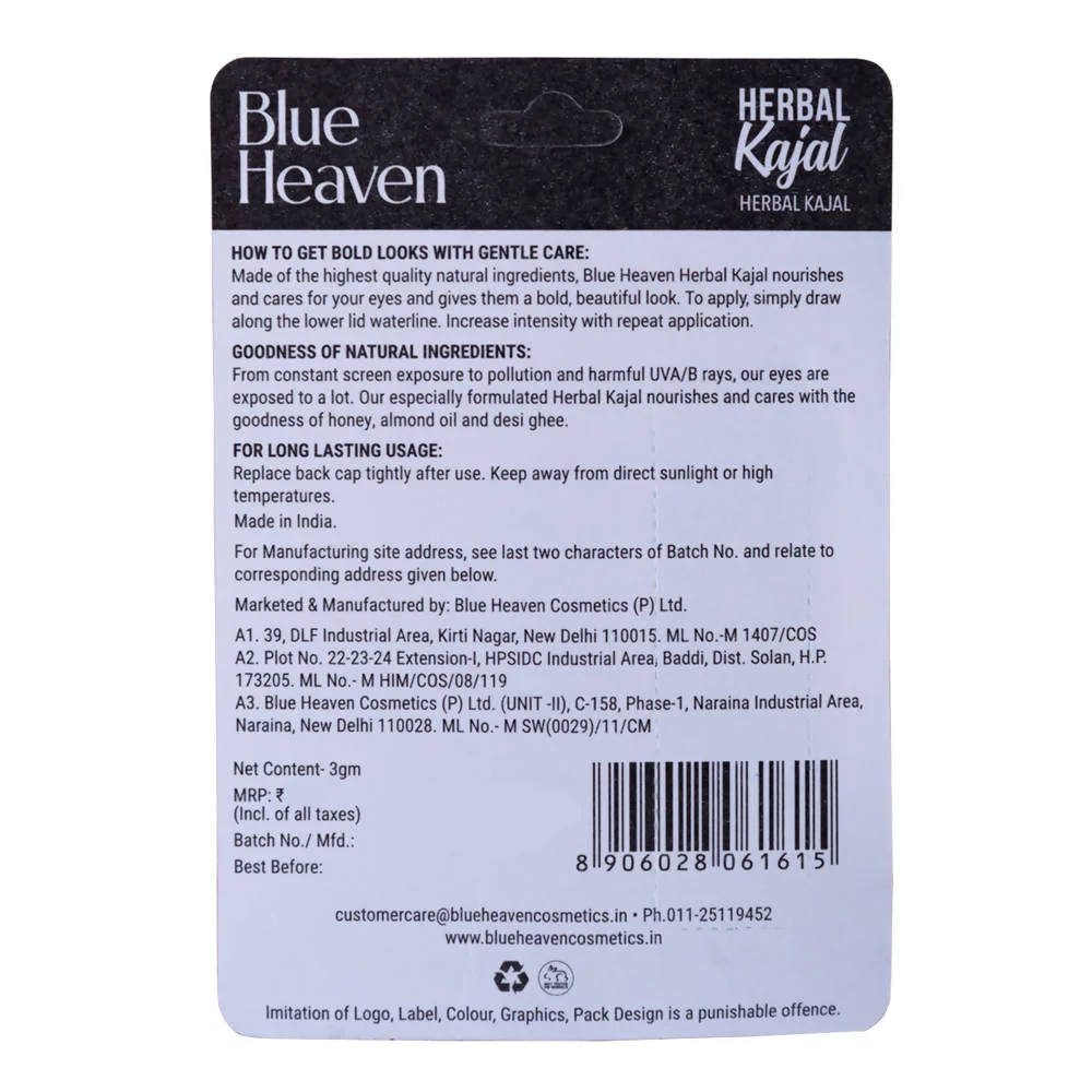 Blue Heaven Herbal Kajal - Image 3