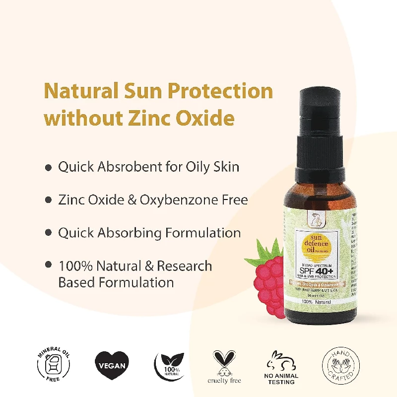 Blush Bunny Organies Sun Defense Oil For Oily Skin - Image 3
