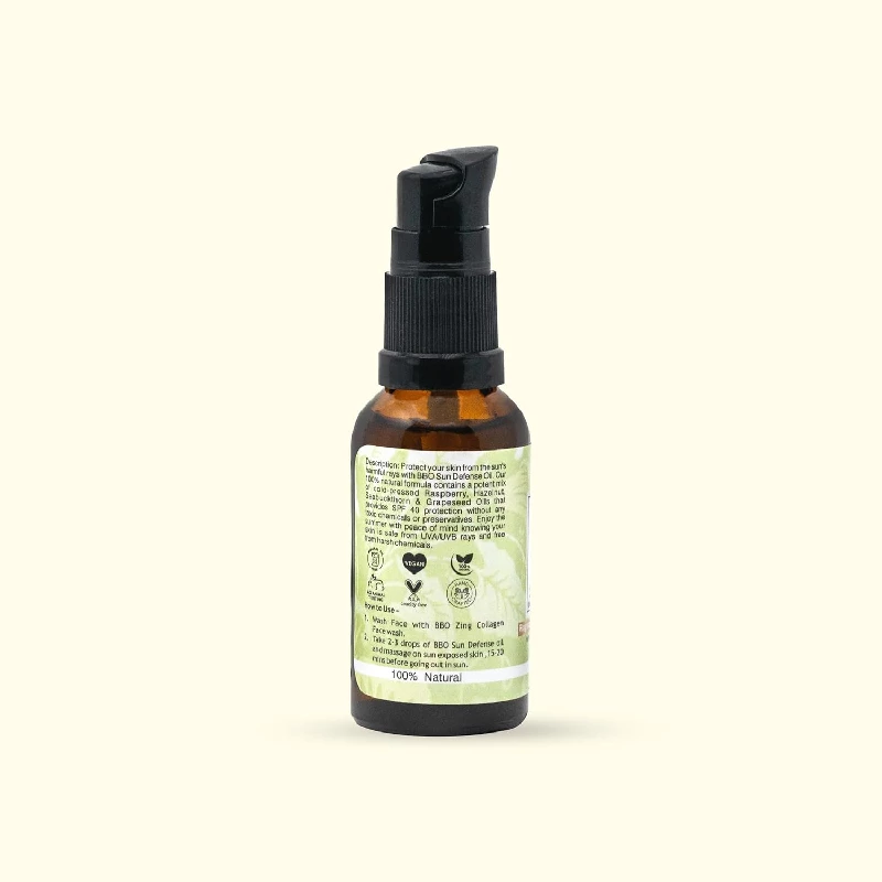 Blush Bunny Organies Sun Defense Oil For Oily Skin - Image 5