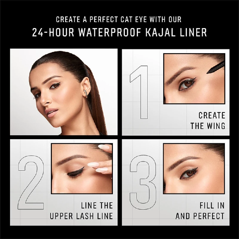 Bobbi Brown 24 Hour Waterproof Kajal Liner-Black - Image 6