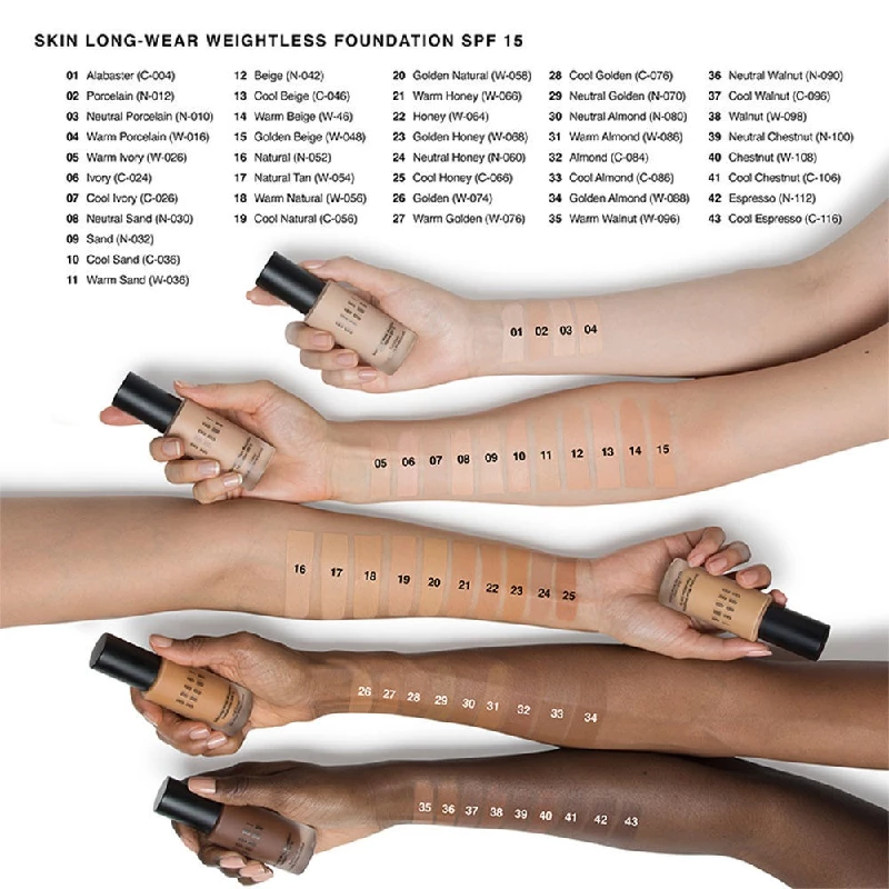 Bobbi Brown Skin Long-Wear Weightless Foundation SPF 15 - Image 4
