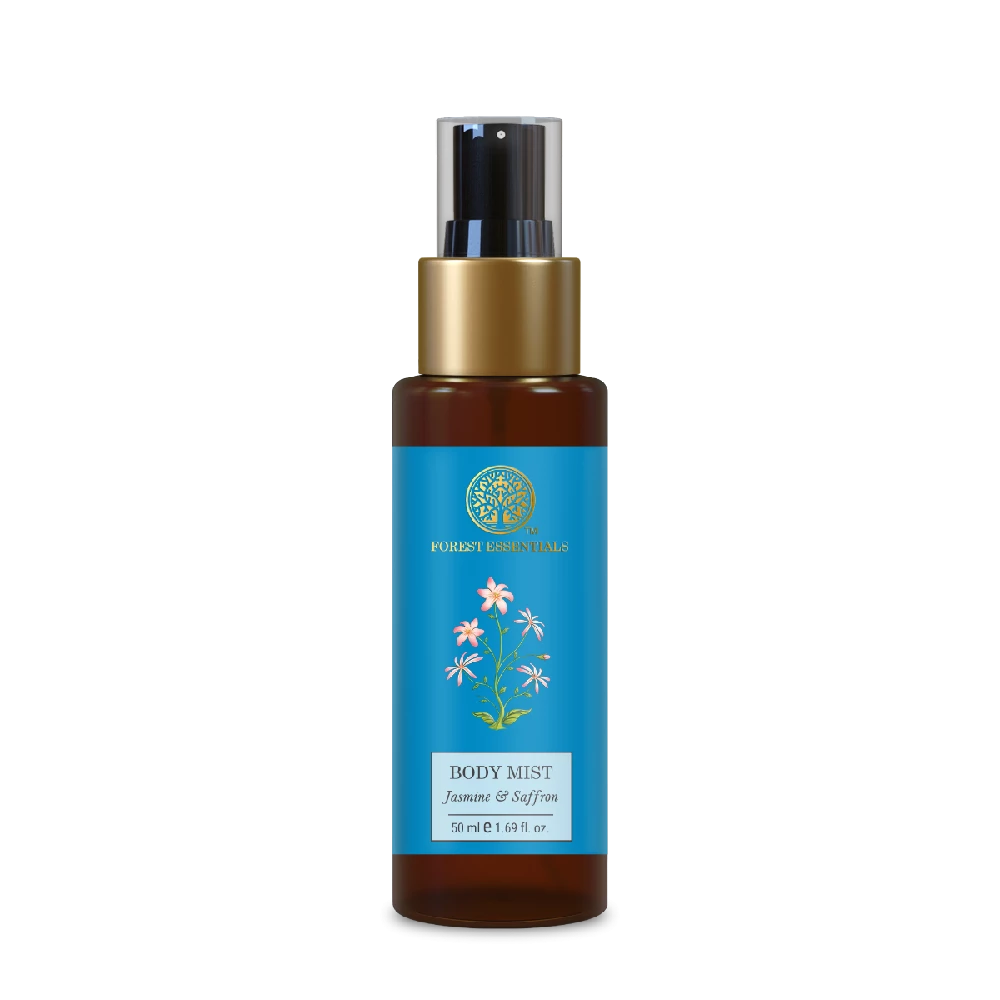 Forest Essentials Body Mist Jasmine & Saffron - Image 1