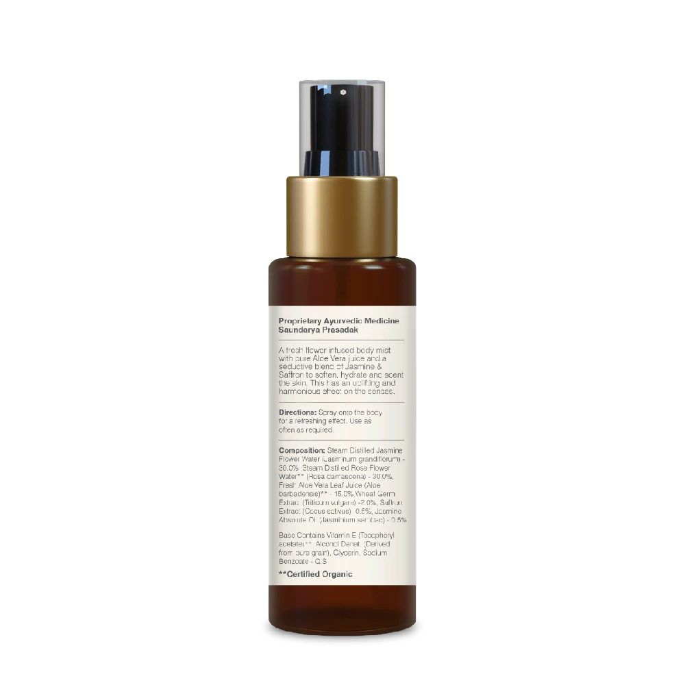 Forest Essentials Body Mist Jasmine & Saffron - Image 3