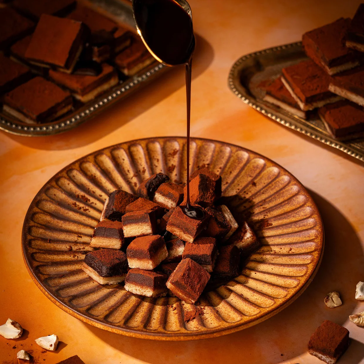Bombay Sweet Shop Indie Bites – 54.5% Dark Chocolate Kaju Katli - Image 3