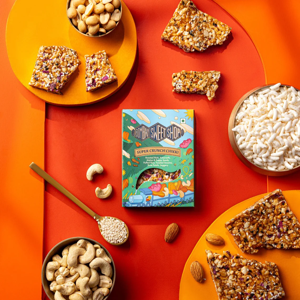 Bombay Sweet Shop Super Crunch Chikki - Image 2