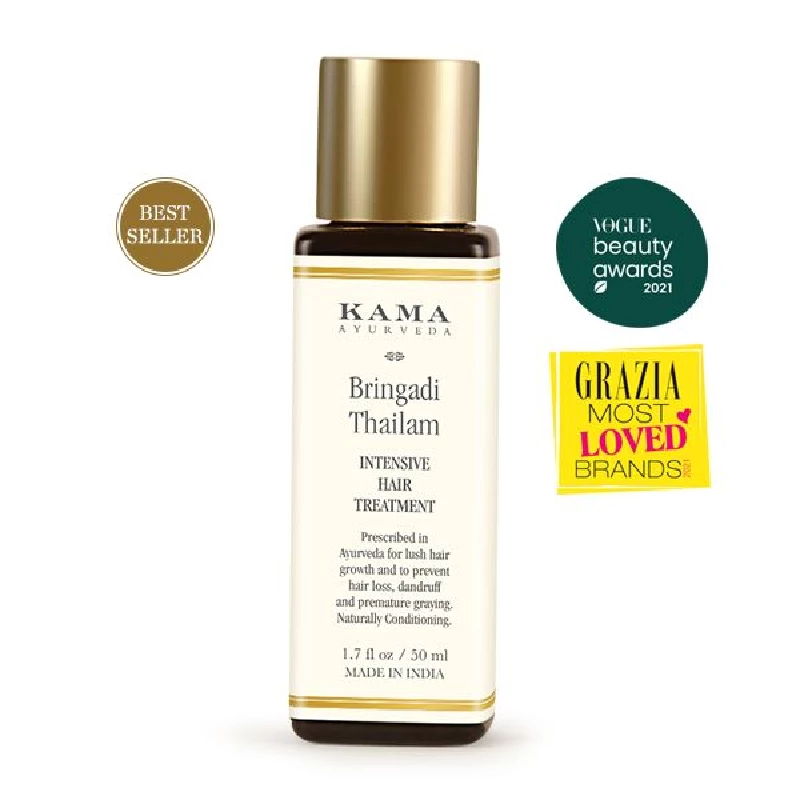 Bringadi thailam intensive scalp & hair Oil Bringadi thailam intensive scalp & hair Oil-Pack Size-50 ml