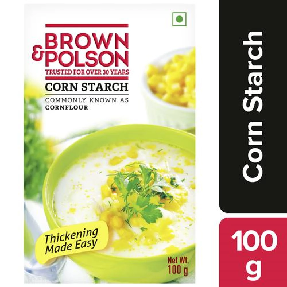 Brown & Polson Corn Starch - Thickening Made Easy Brown & Polson Corn Starch - Thickening Made Easy--100 g