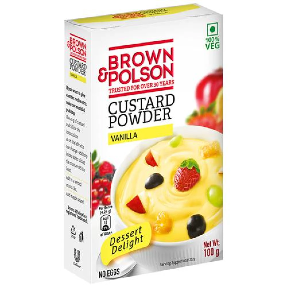 Brown & Polson Custard Powder - Vanilla flavour - Image 8