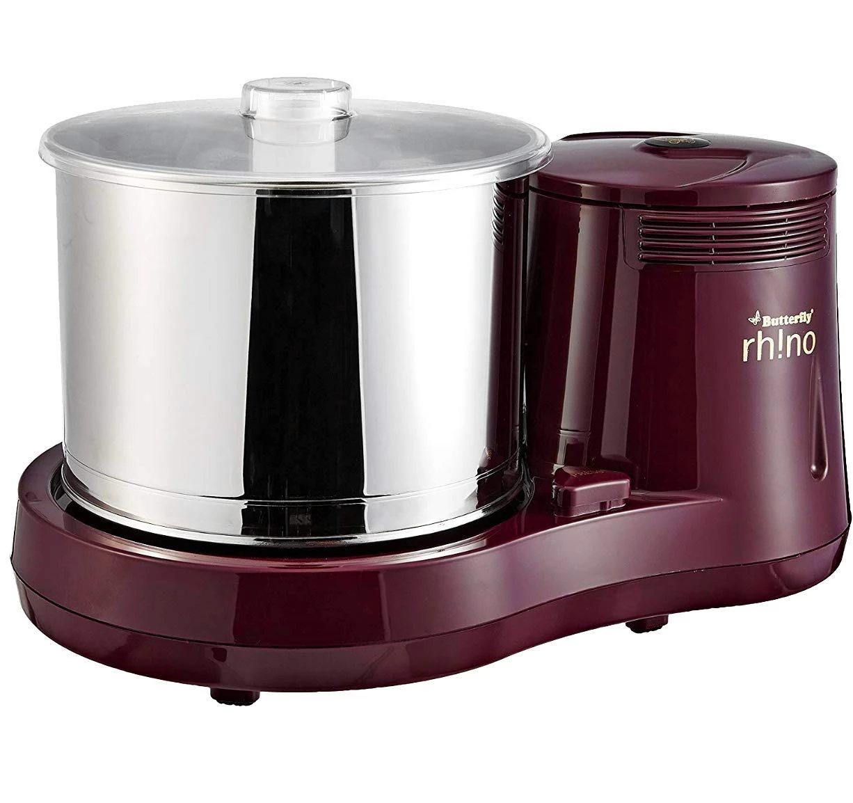 Butterfly 150 Watts Rhino Table Top Wet Grinder Cherry Red