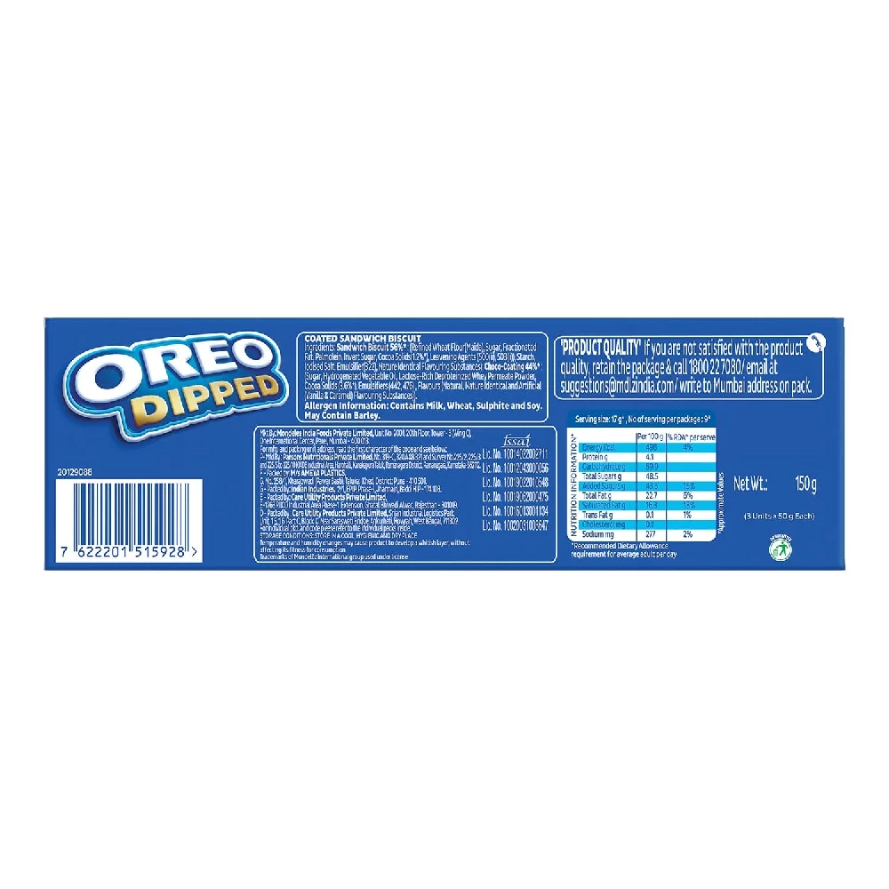 Cadbury Oreo Dipped Chocolate Cookie - Image 2