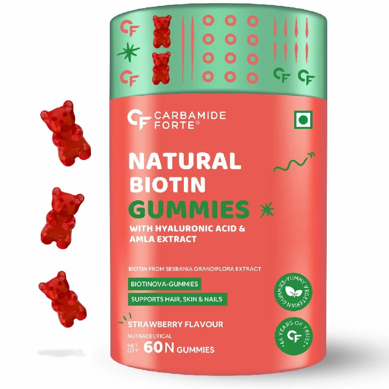 Carbamide Forte Biotin Gummies For Hair Growth