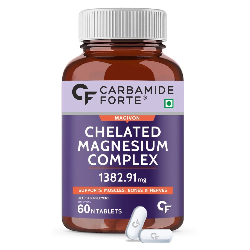 Carbamide Forte Chelated Magnesium Glycinate Citrate Supplement