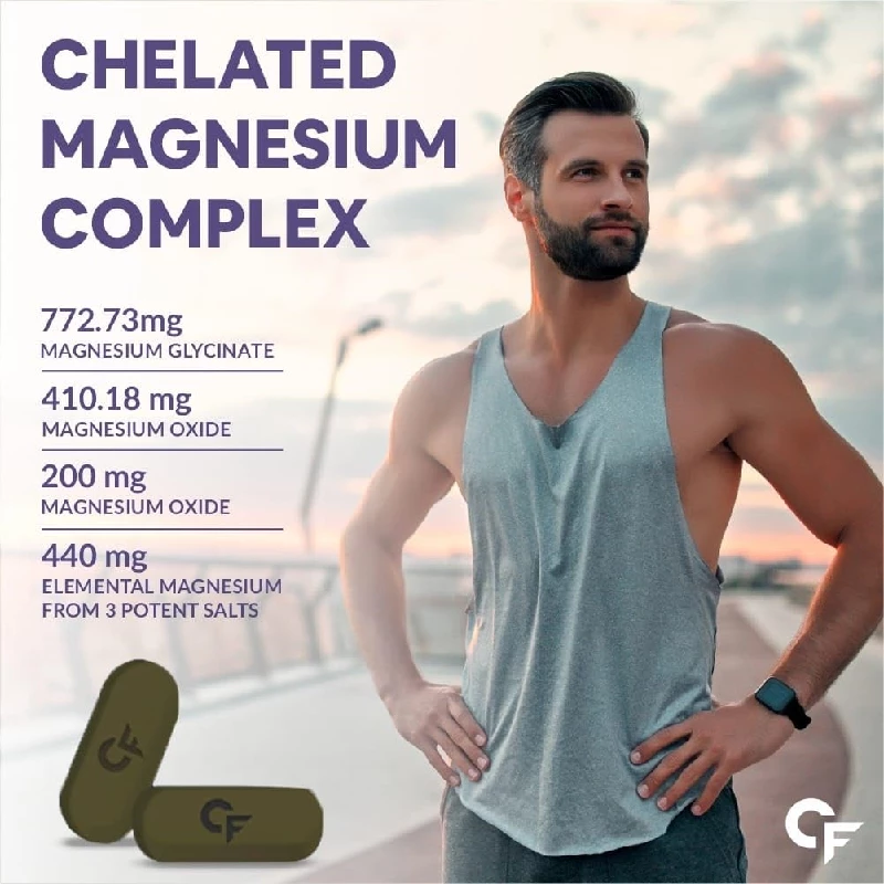 Carbamide Forte Chelated Magnesium Glycinate Citrate Supplement - Image 4