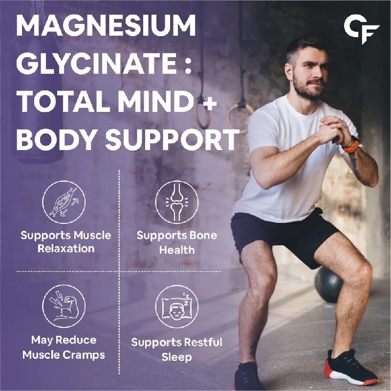 Carbamide Forte Chelated Magnesium Glycinate Citrate Supplement - Image 6