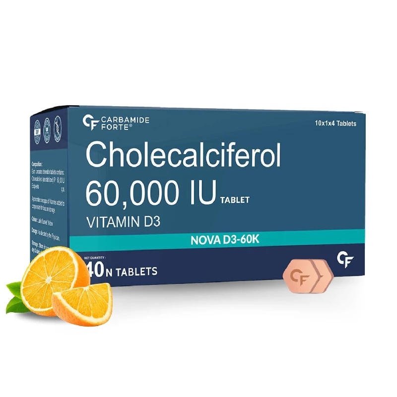 Carbamide Forte Cholecalciferol Vitamin D3 Supplement