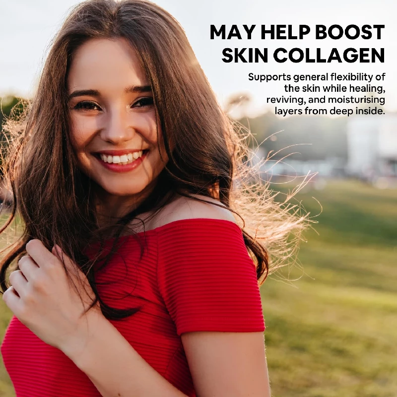 Carbamide Forte Collagen & Biotin Gummies for Women & Men for Skin & Hair - Image 6