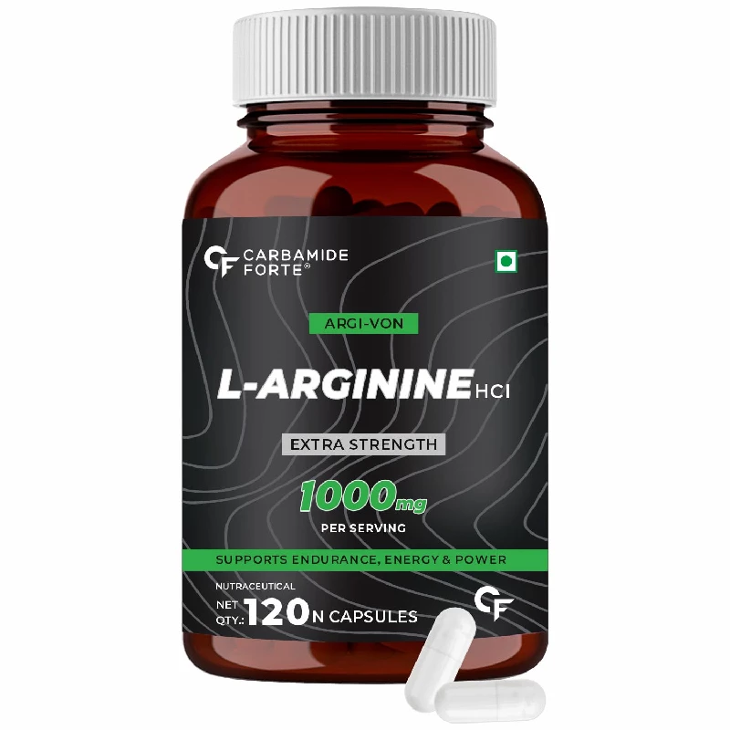 Carbamide Forte L Arginine 1000mg Supplement  & L-Carnitine L-Tartrate 1000mg Capsules for Men & Women - Image 5