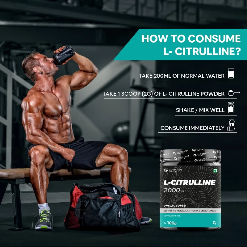 Carbamide Forte Micronised Creatine Monohydrate Powder - Unflavoured - 33 Servings & L Citrulline Powder 2000mg Pre Workout Supplements for Men & Women - Image 7