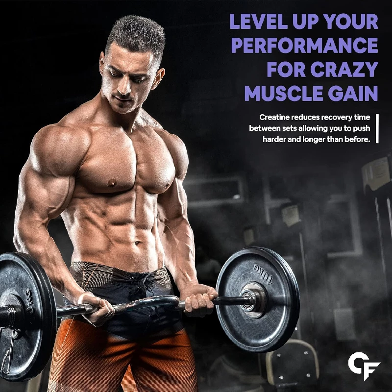 Carbamide Forte Micronised Creatine Monohydrate Powder Creatine Supplement for Lean Muscle Volumization, Strength & Energy - Unflavoured - 33 Servings - Image 5